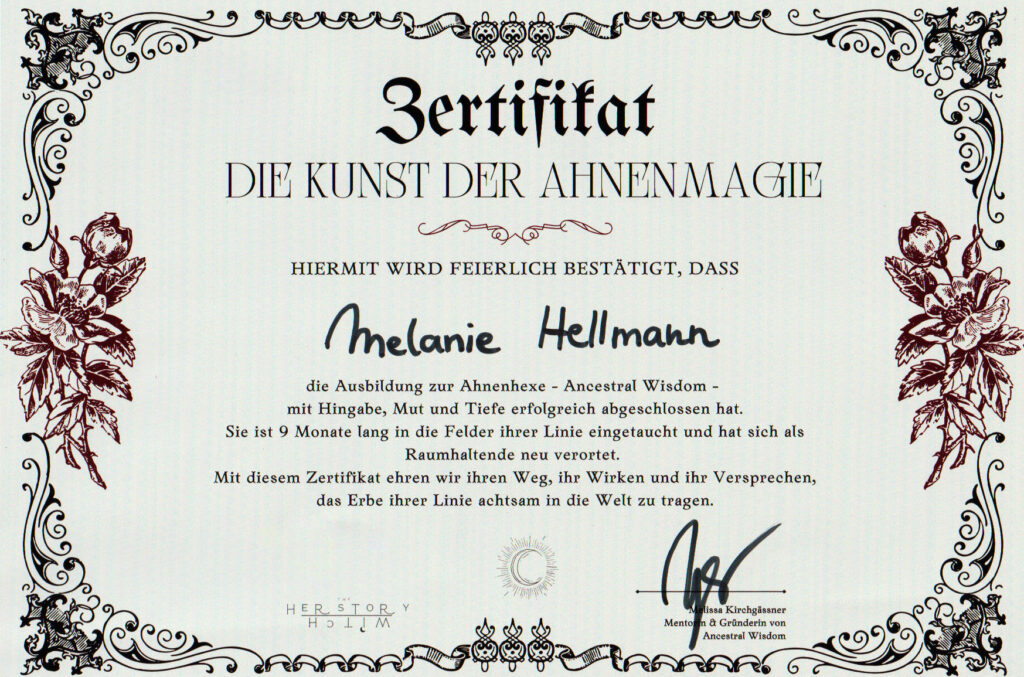 Zertifikat-Ahnenmagie